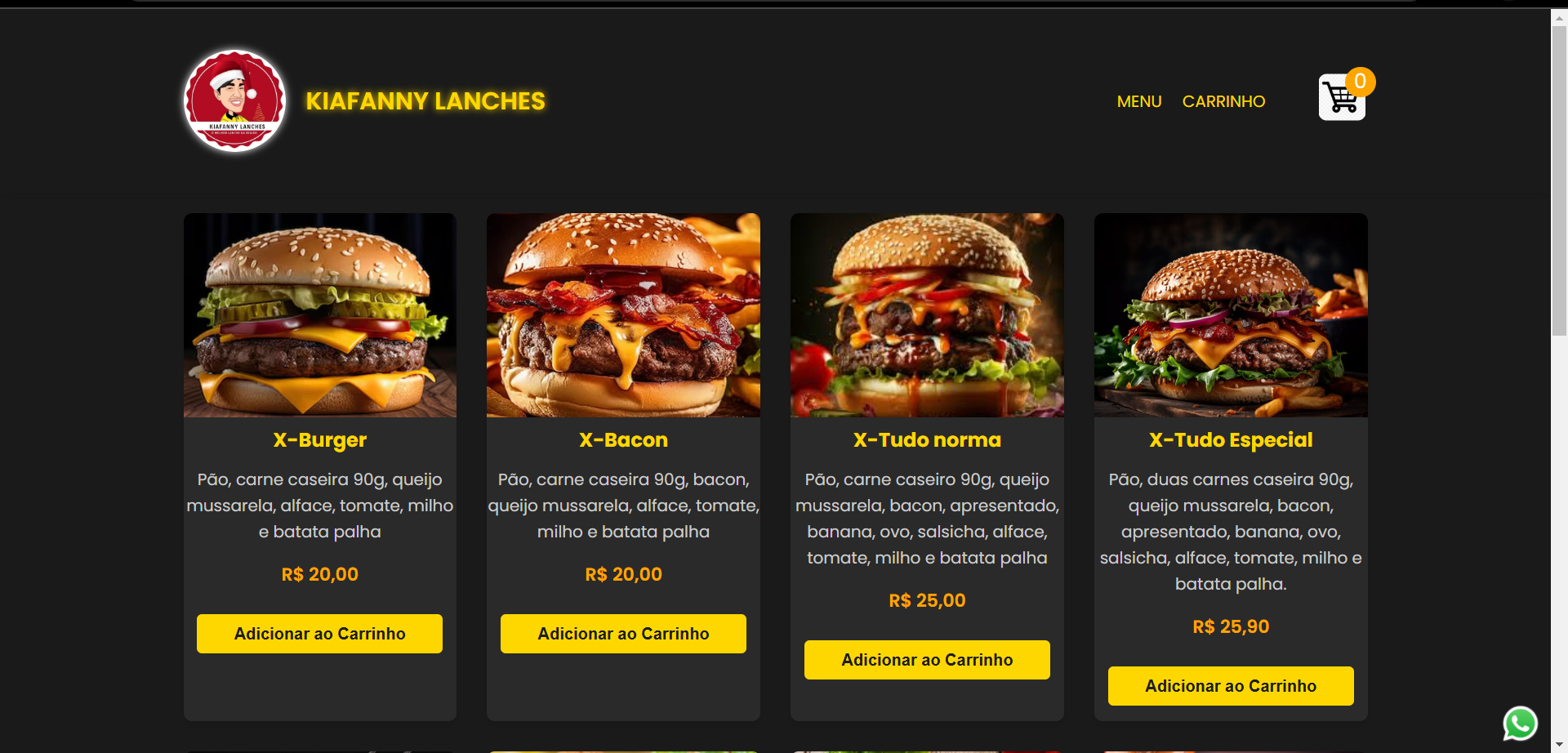 Projeto Expresso Burger